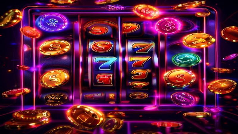 Minh họa thanh biến động của slot nổ hũ